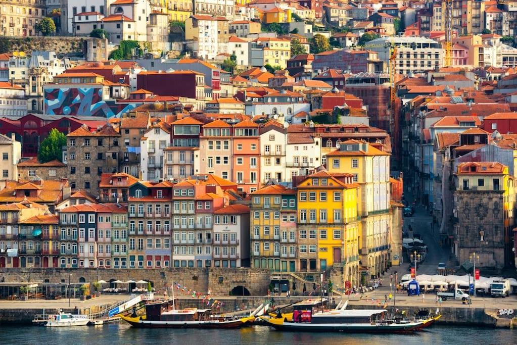 Loft In The Historic Center Of Oporto Downtown Lägenhet Exteriör bild