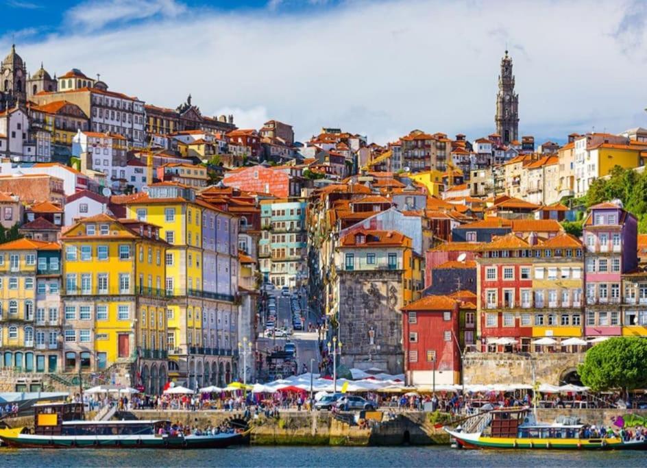 Loft In The Historic Center Of Oporto Downtown Lägenhet Exteriör bild